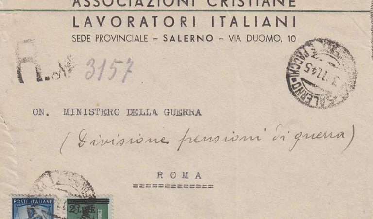 acli salerno 1945 pensioni guerra