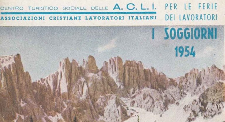 acli vacanze 1954