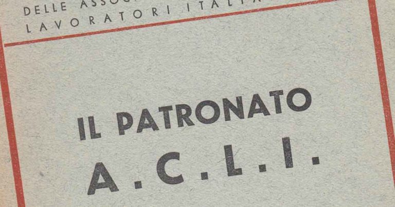 patronato acli primi anni