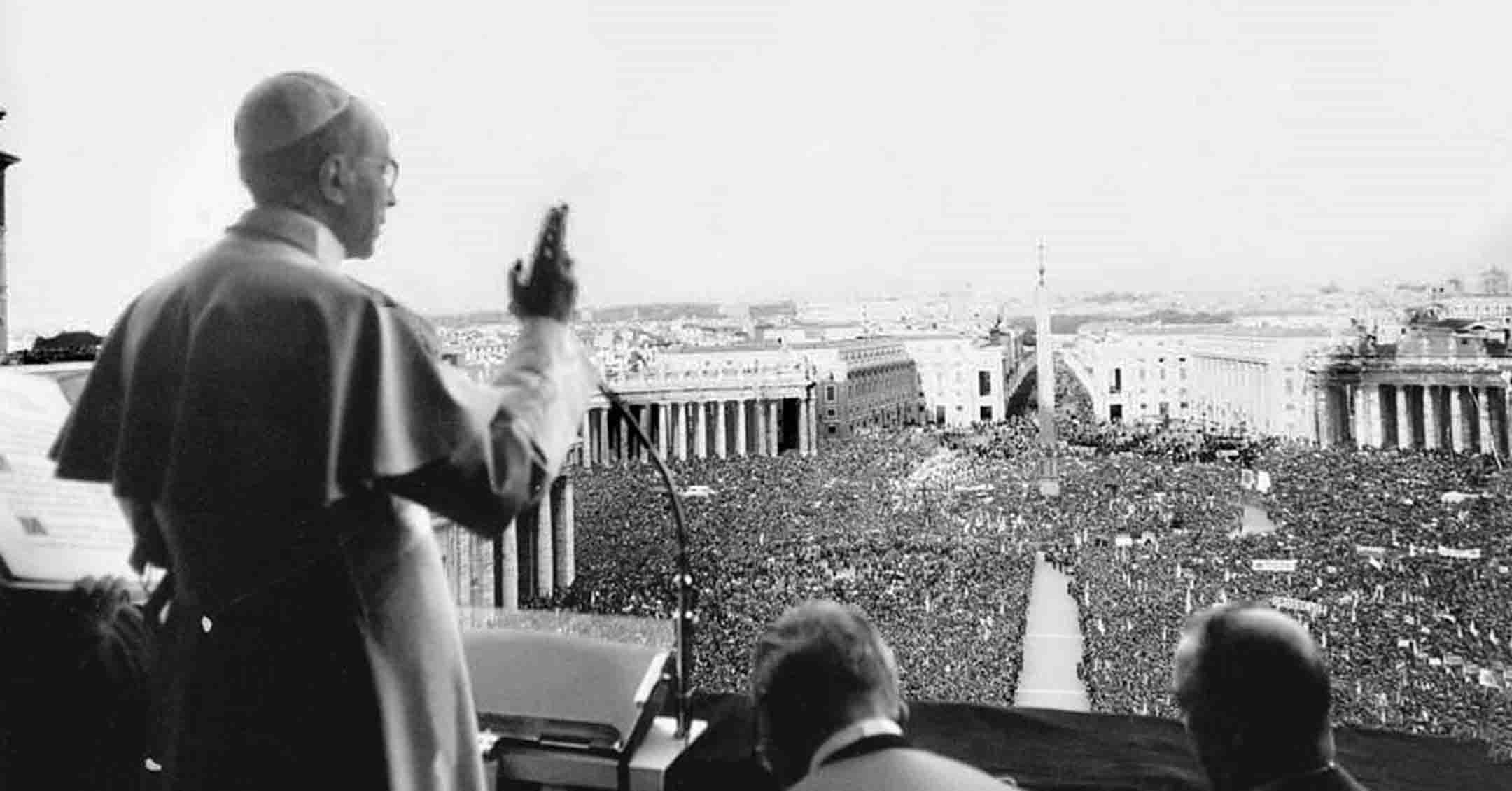 Acli papa Pio XII 1 maggio 55