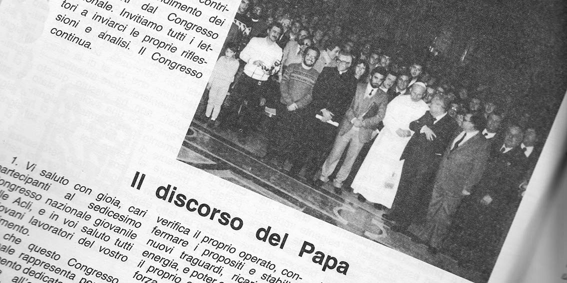 giovani acli papa congresso 1983