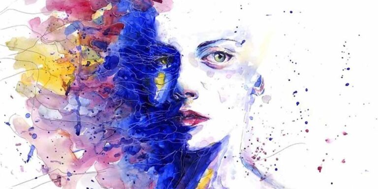 acli donna arte pittura