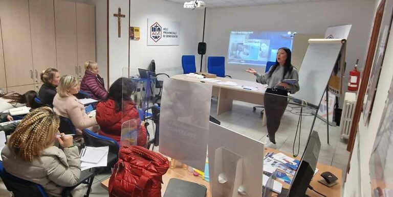acli benevento corso italiano stranieri
