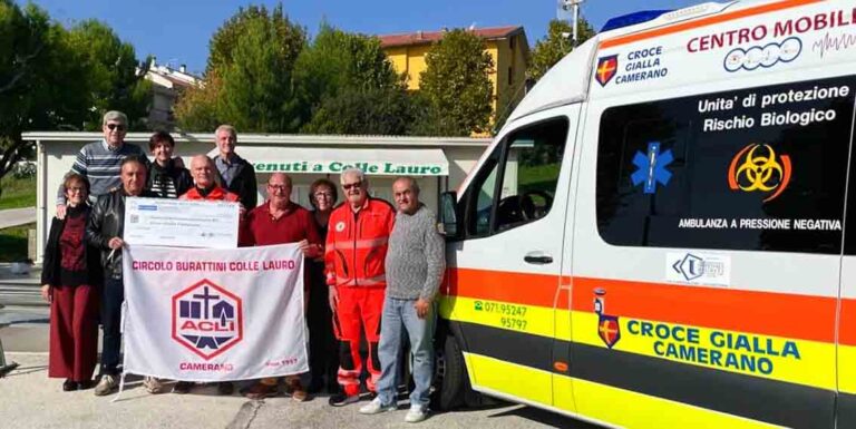 acli colle lauro croce gialla